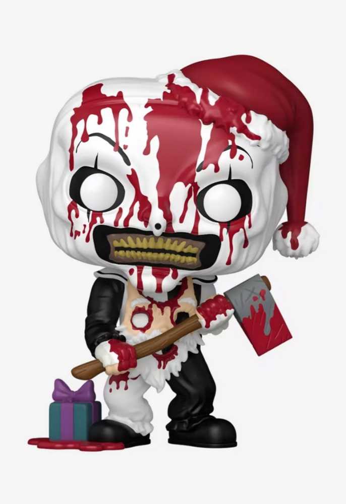 Funko Pop Terrifier 3 Art The Clown With Axe Hot Topic Exclusive   vinyl figure collectible [Barcode 34538636] - Main Image 3
