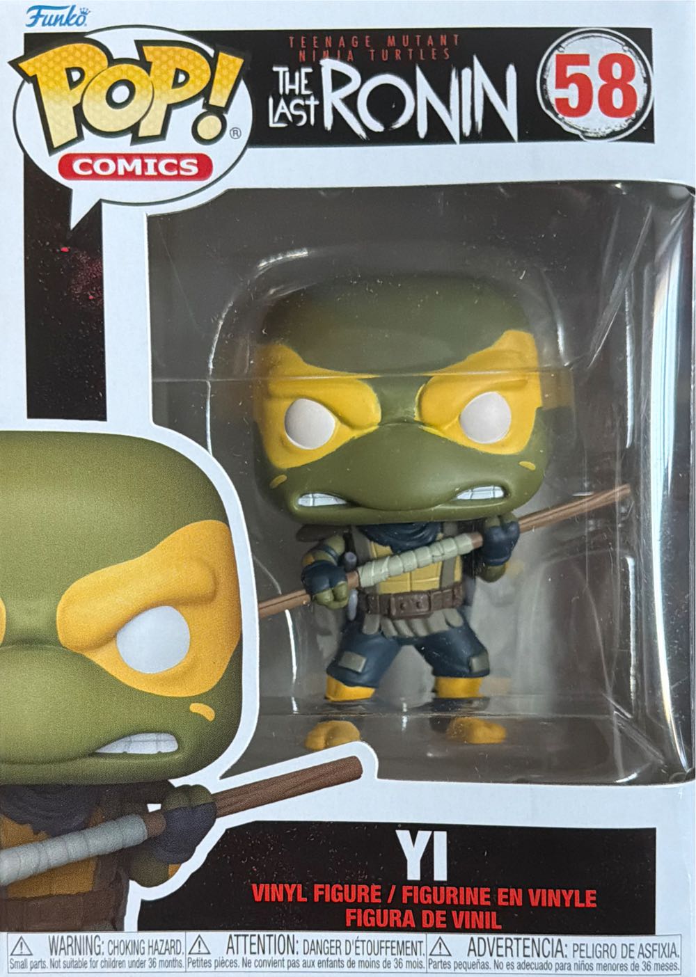 YI - Donatello - 58  - Teenage Mutant Ninja Turtles - The Last Ronin - Funko Pop Comics  vinyl figure collectible [Barcode 889698864800] - Main Image 4