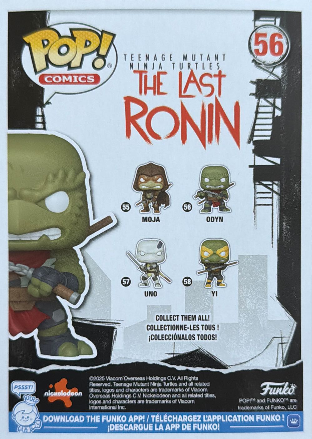 TMNT 56 - Odyn  vinyl figure collectible [Barcode 889698864787] - Main Image 2