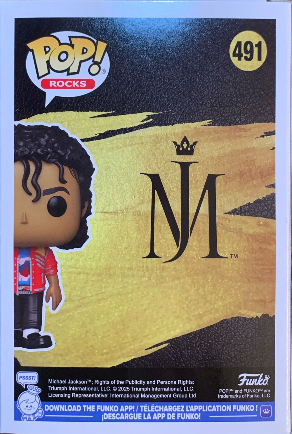 Michael Jackson (Beat It) - Michael Jackson vinyl figure collectible [Barcode 889698901260] - Main Image 2