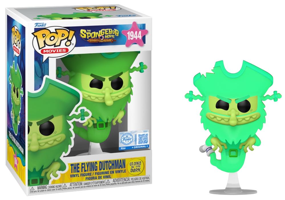 The Flying Dutchman - SpongeBob SquarePants vinyl figure collectible [Barcode 889698881432] - Main Image 2