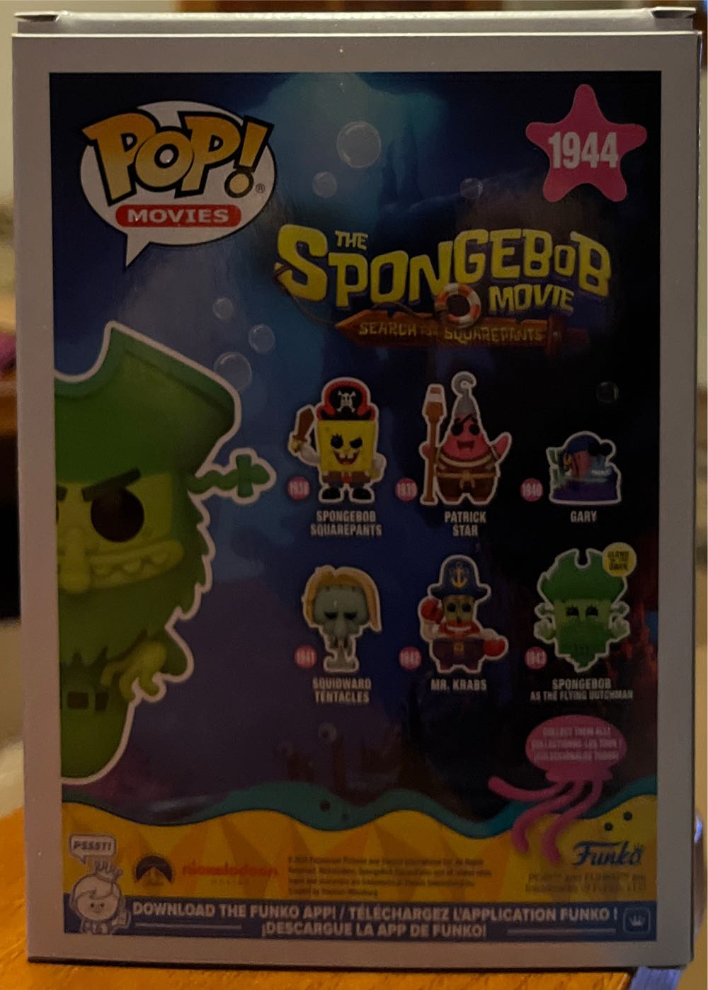 The Flying Dutchman - SpongeBob SquarePants vinyl figure collectible [Barcode 889698881432] - Main Image 4