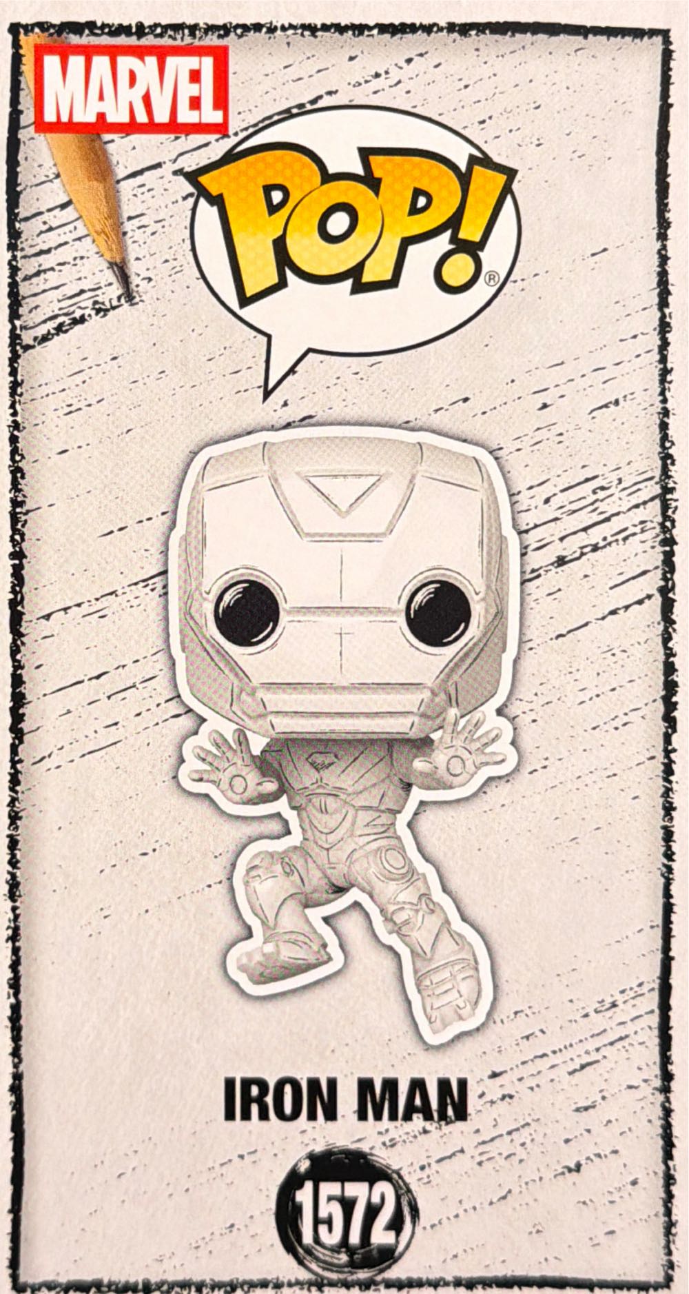 Iron Man  vinyl figure collectible [Barcode 889698902984] - Main Image 2