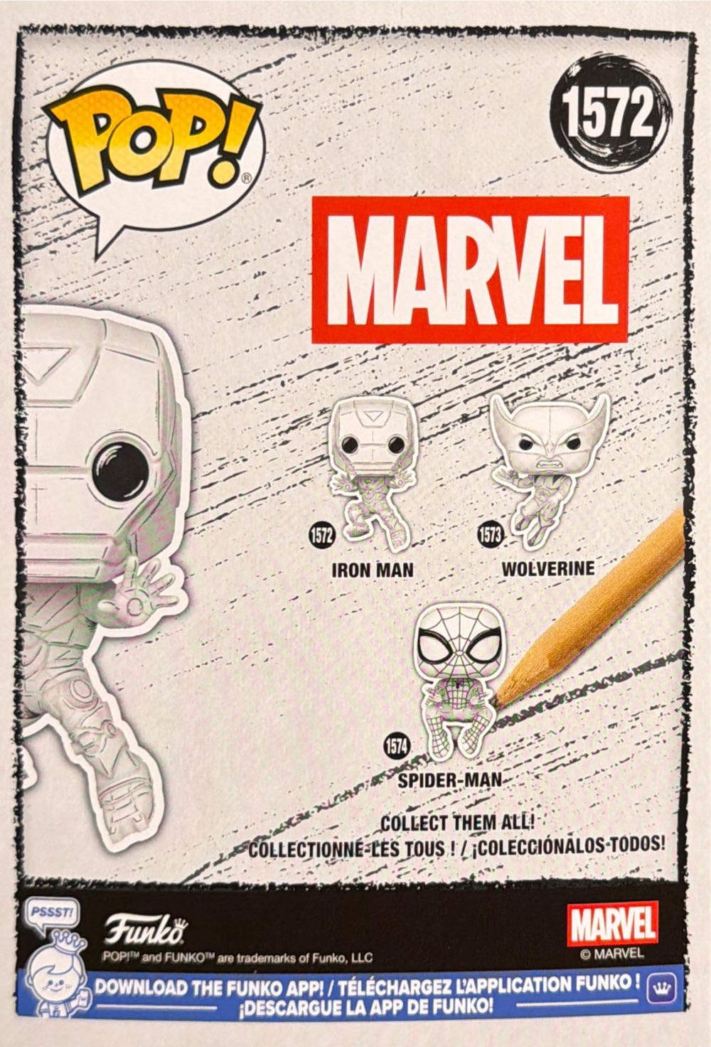 Iron Man  vinyl figure collectible [Barcode 889698902984] - Main Image 3