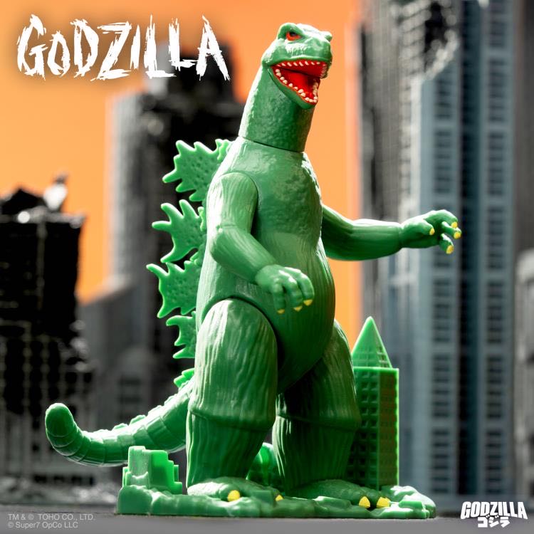 Godzilla ( Super 7 / ReAction Figures ) - Godzilla vinyl figure collectible [Barcode 840049887848] - Main Image 2