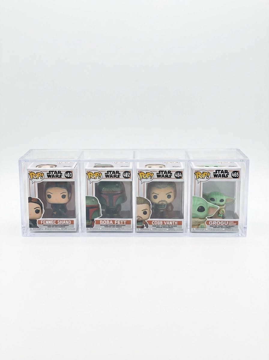 Fennec Shand / Boba Fett / Cobb Vanth / Grogu - Star Wars vinyl figure collectible - Main Image 2
