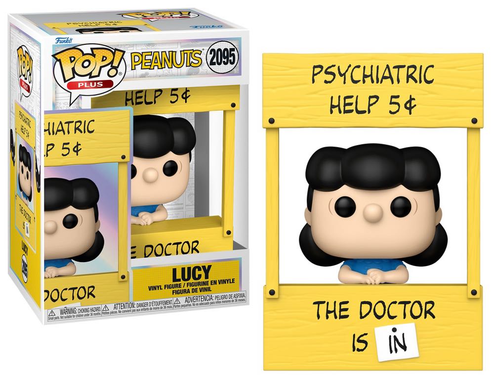 Funko Pop! Plus: Peanuts Lucy Classic Peanuts Collectable Vinyl Figure Gift Idea Official Merchandise Toys For Kids & Adults Cartoon Fans Model Figure For Collectors  vinyl figure collectible [Barcode 889698865425] - Main Image 3