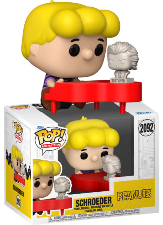 Funko Pop! Tv: Peanuts Schroeder Classic Peanuts Collectable Vinyl Figure Gift Idea Official Merchandise Toys For Kids & Adults Cartoon Fans Model Figure For Collectors And Display - Peanuts vinyl figure collectible [Barcode 889698865418] - Main Image 4