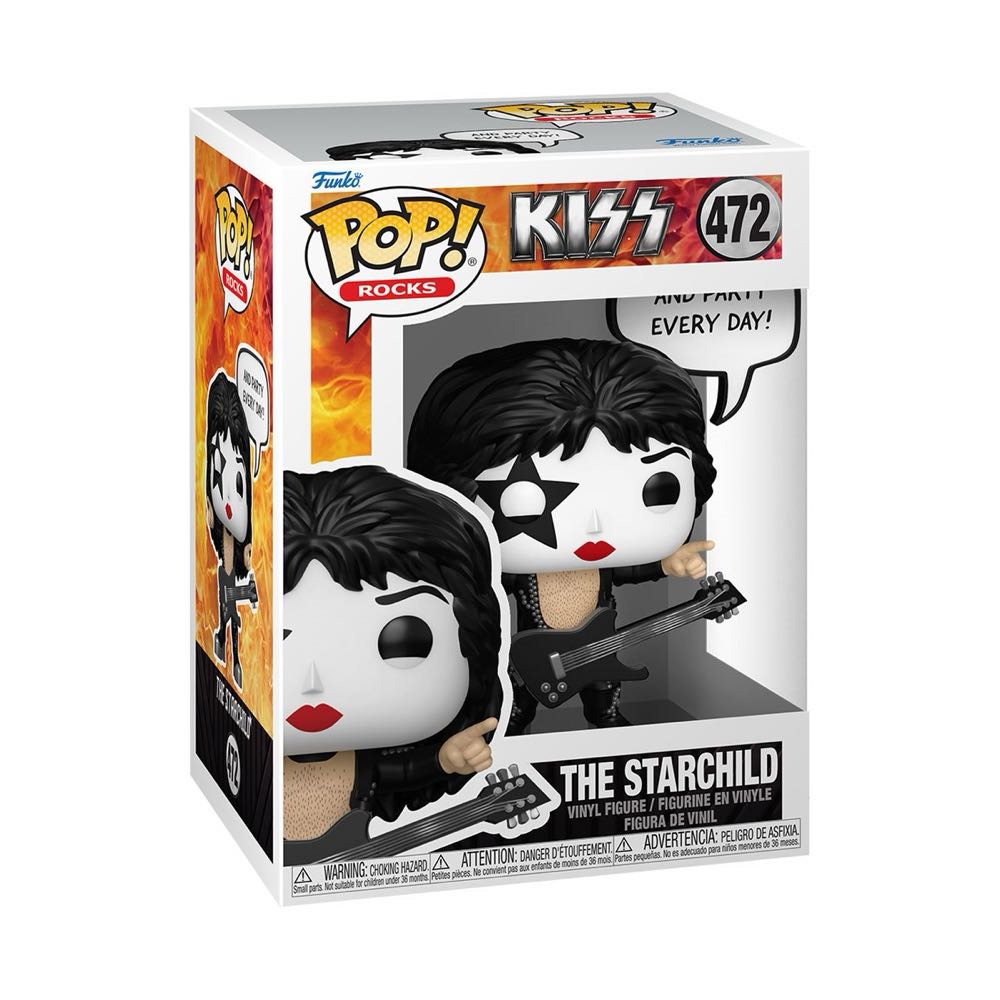 Paul Stanley: Rock & Roll All Nite KISS Pop! Vinyl! - Kiss vinyl figure collectible - Main Image 2