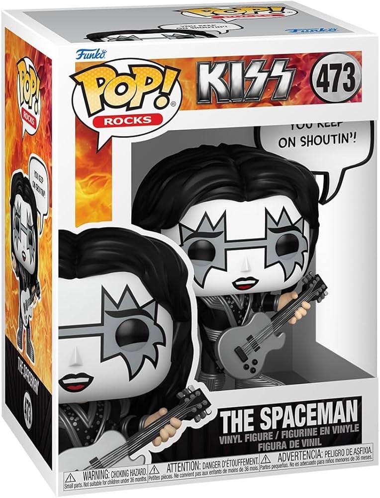 Ace Frehley: Rock & Roll All Nite KISS Pop! Vinyl - Kiss vinyl figure collectible - Main Image 2