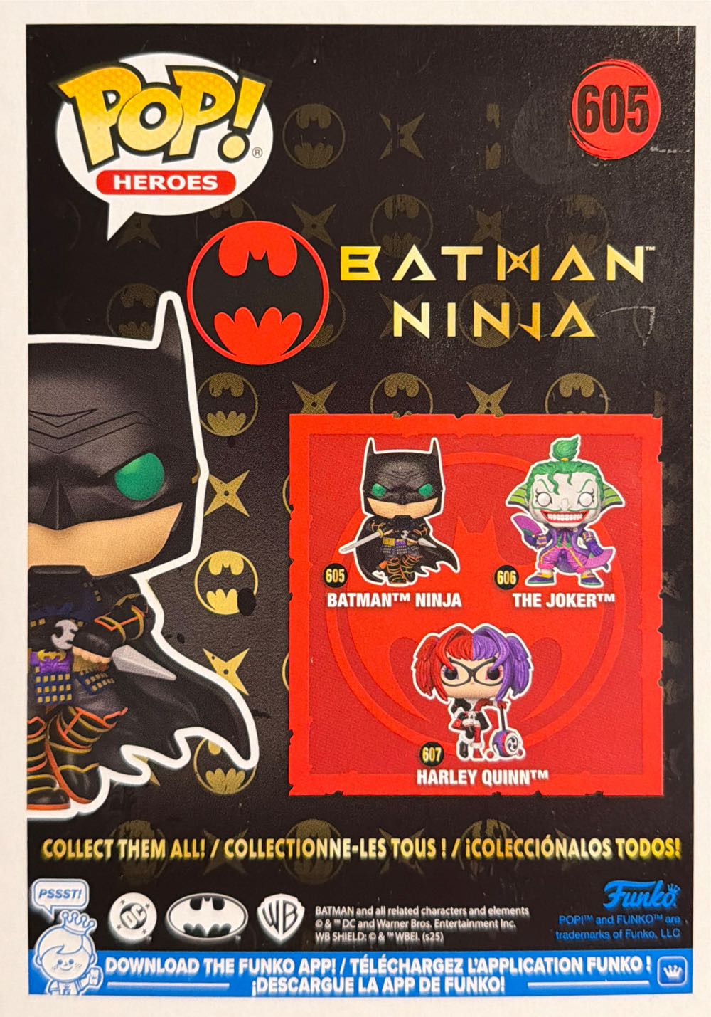 Funko Pop! Batman Ninja Batman #605 Protector Hand Heroes 605  vinyl figure collectible [Barcode 889698903011] - Main Image 3
