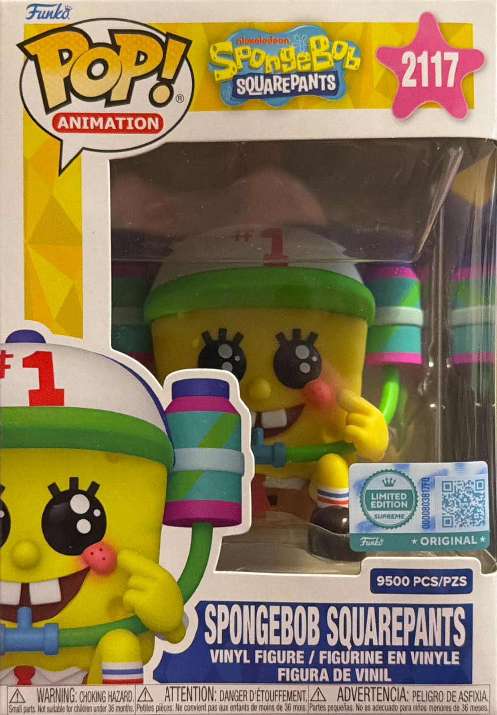 SpongeBob SquarePants - SpongeBob SquarePants vinyl figure collectible [Barcode 889698880961] - Main Image 4