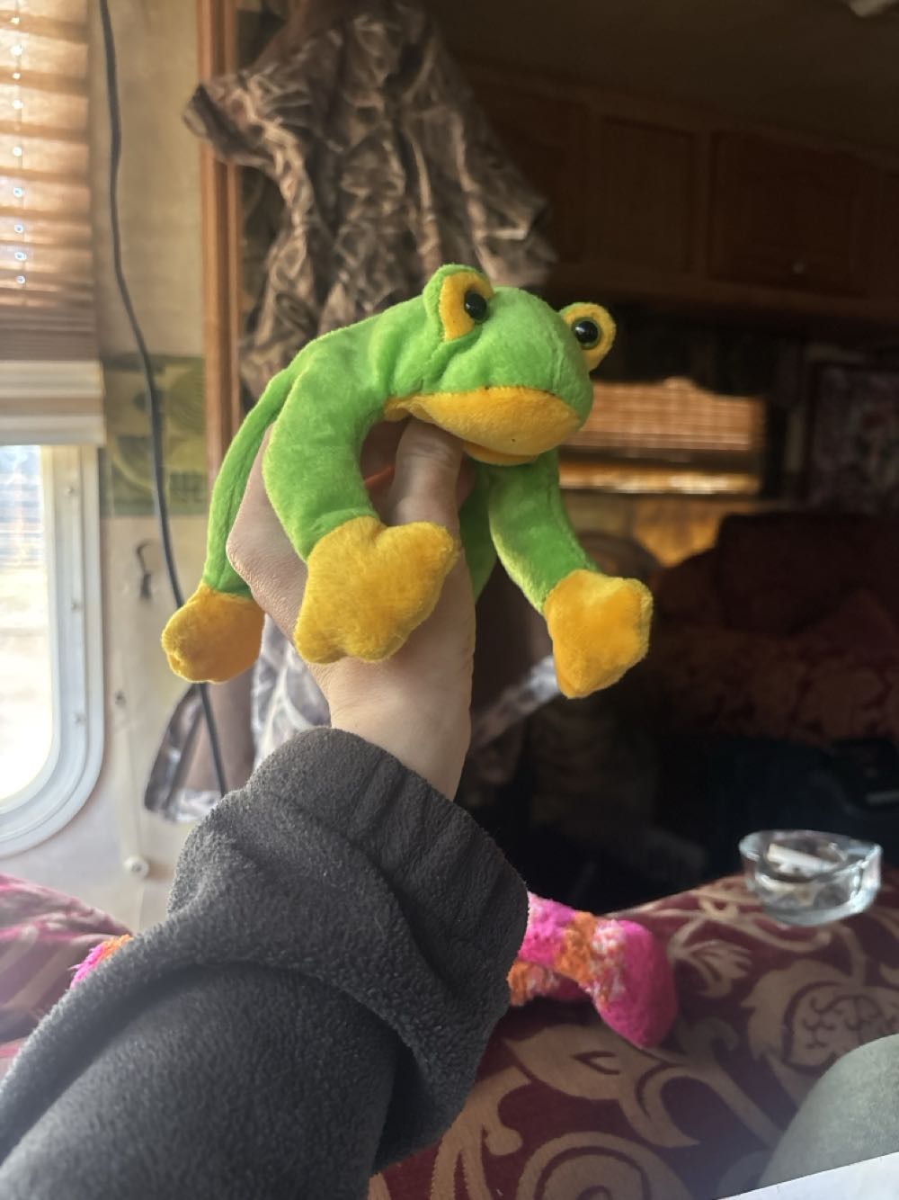 Green Frog Plush  vinyl figure collectible - Main Image 2