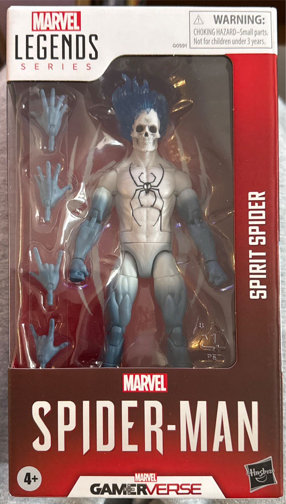 Marvel Legends Series Gamerverse Spirit Spider Action Figure  vinyl figure collectible [Barcode 5010996290373] - Main Image 2