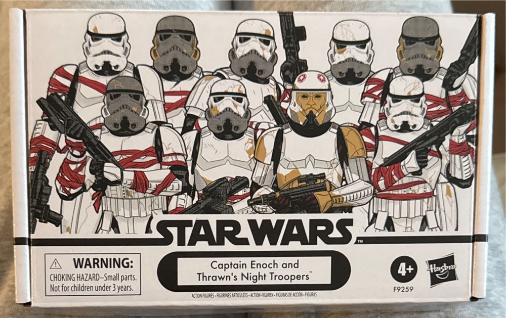 Captain Enoch And Thrawn’s Night Troopers Star Wars The Vintage Collection Captain Enoch & Thrawn’s Night Troopers Ahsoka 3.75 Inch Collectible Action Figure 4-pack - Star Wars vinyl figure collectible [Barcode 5010996204448] - Main Image 2