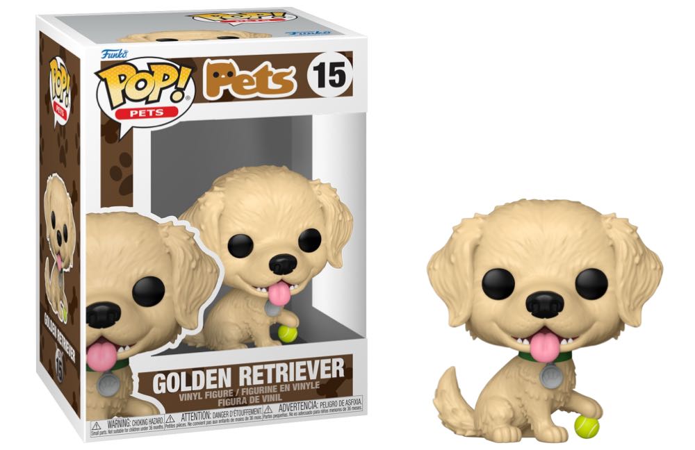 Golden Retriever  vinyl figure collectible [Barcode 889698883276] - Main Image 2