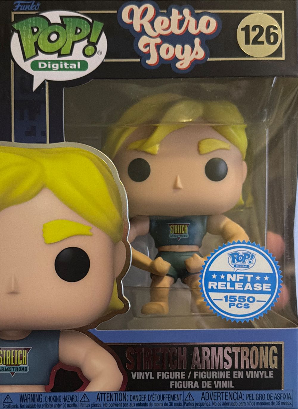 Retro Toys -126- Stretch Armstrong  vinyl figure collectible [Barcode 889698685986] - Main Image 4