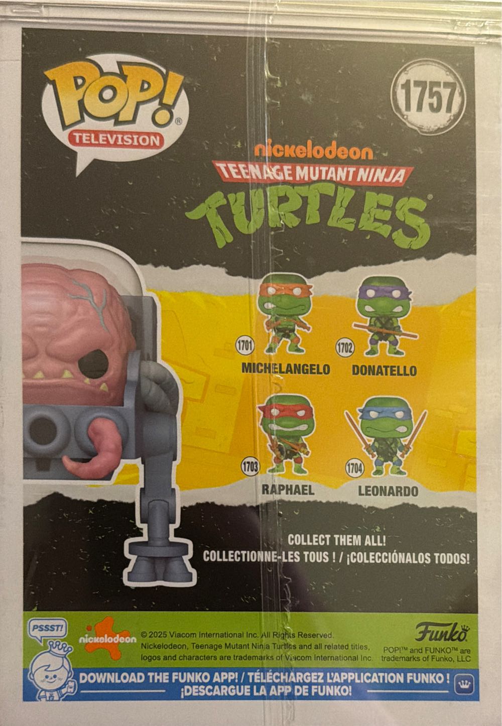 TMNT -1757- Krang In Bubble Walker  vinyl figure collectible [Barcode 889698880732] - Main Image 2