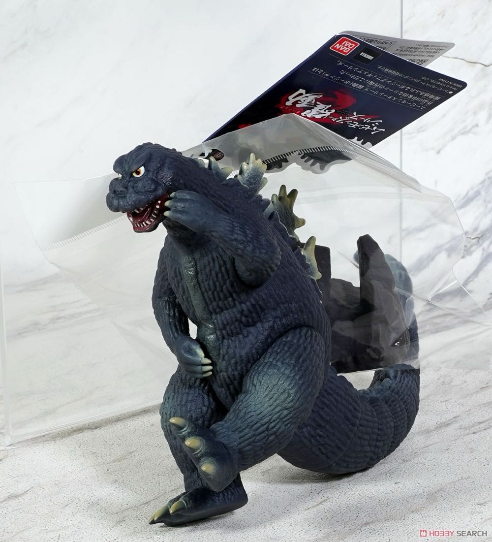 Godzilla ( Bandai / 1965 ) - Godzilla vinyl figure collectible [Barcode 4582769712685] - Main Image 3