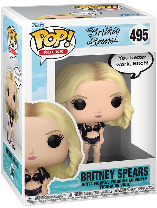 Britney Spears (Work Bitch!) - Britney Spears vinyl figure collectible [Barcode 889698901369] - Main Image 2