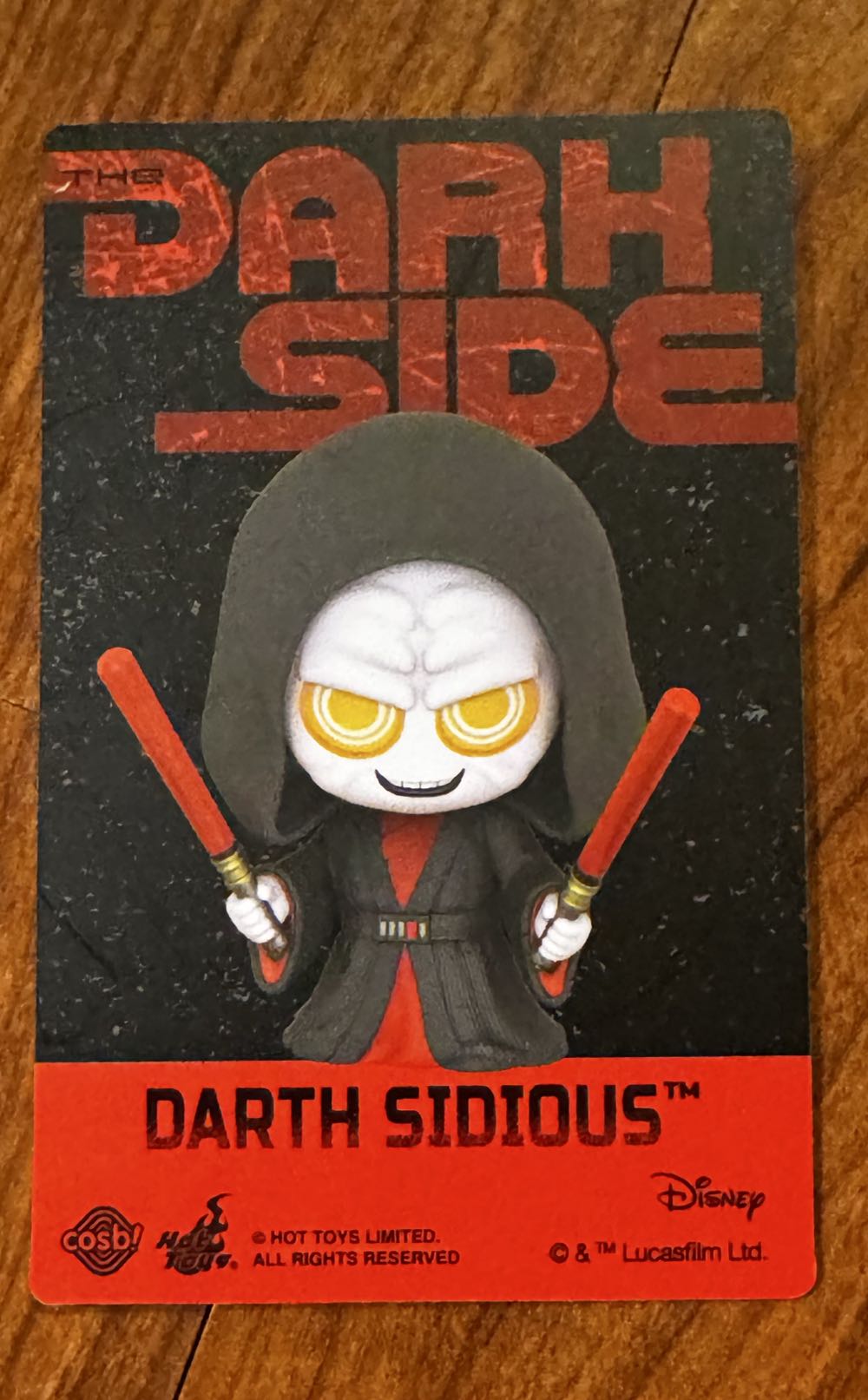 Cosbi Star Wars Dark Side, Darth Sidious - Star Wars vinyl figure collectible - Main Image 3