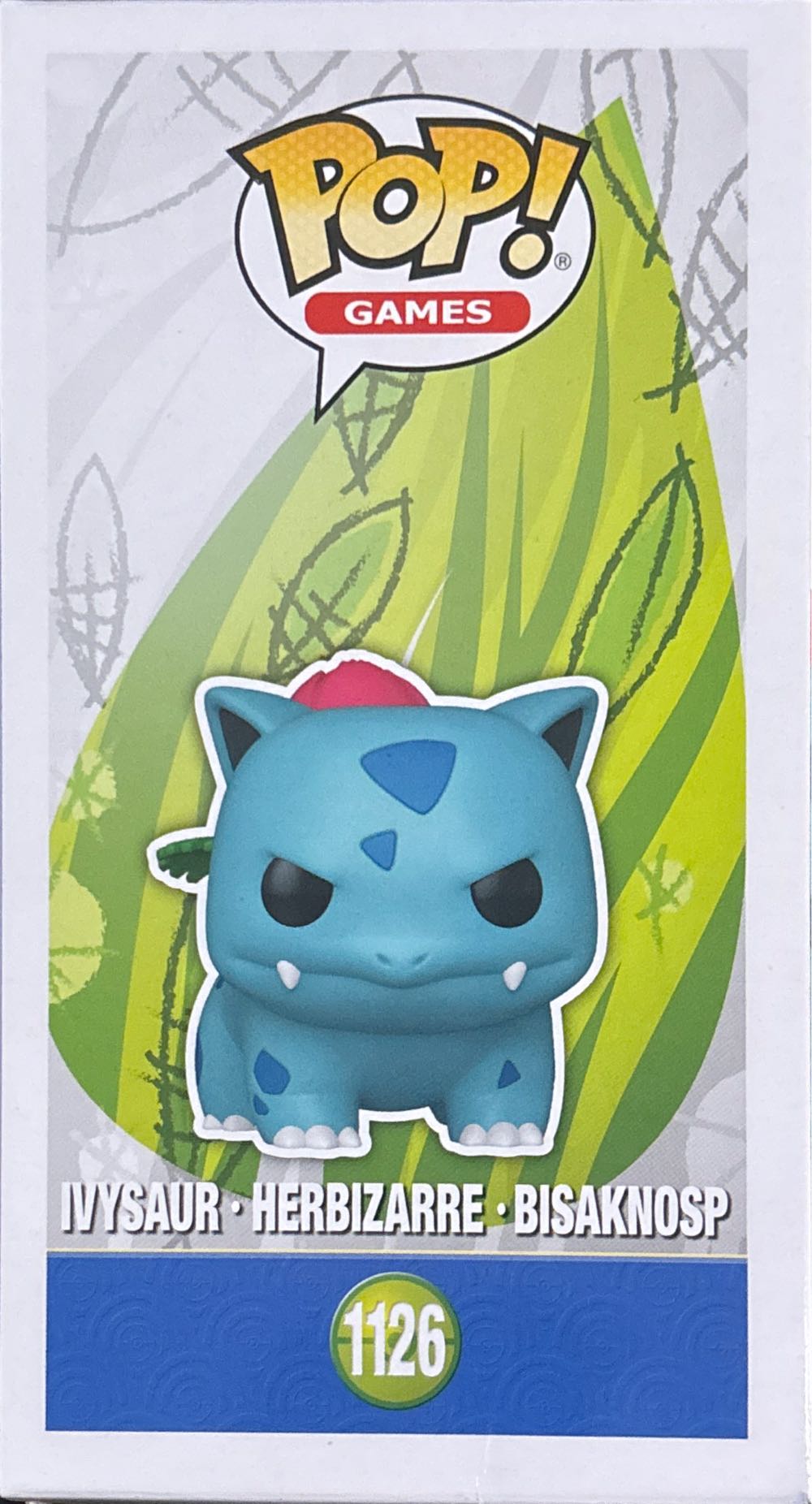 Ivysaur - Pokémon vinyl figure collectible [Barcode 889698916646] - Main Image 2