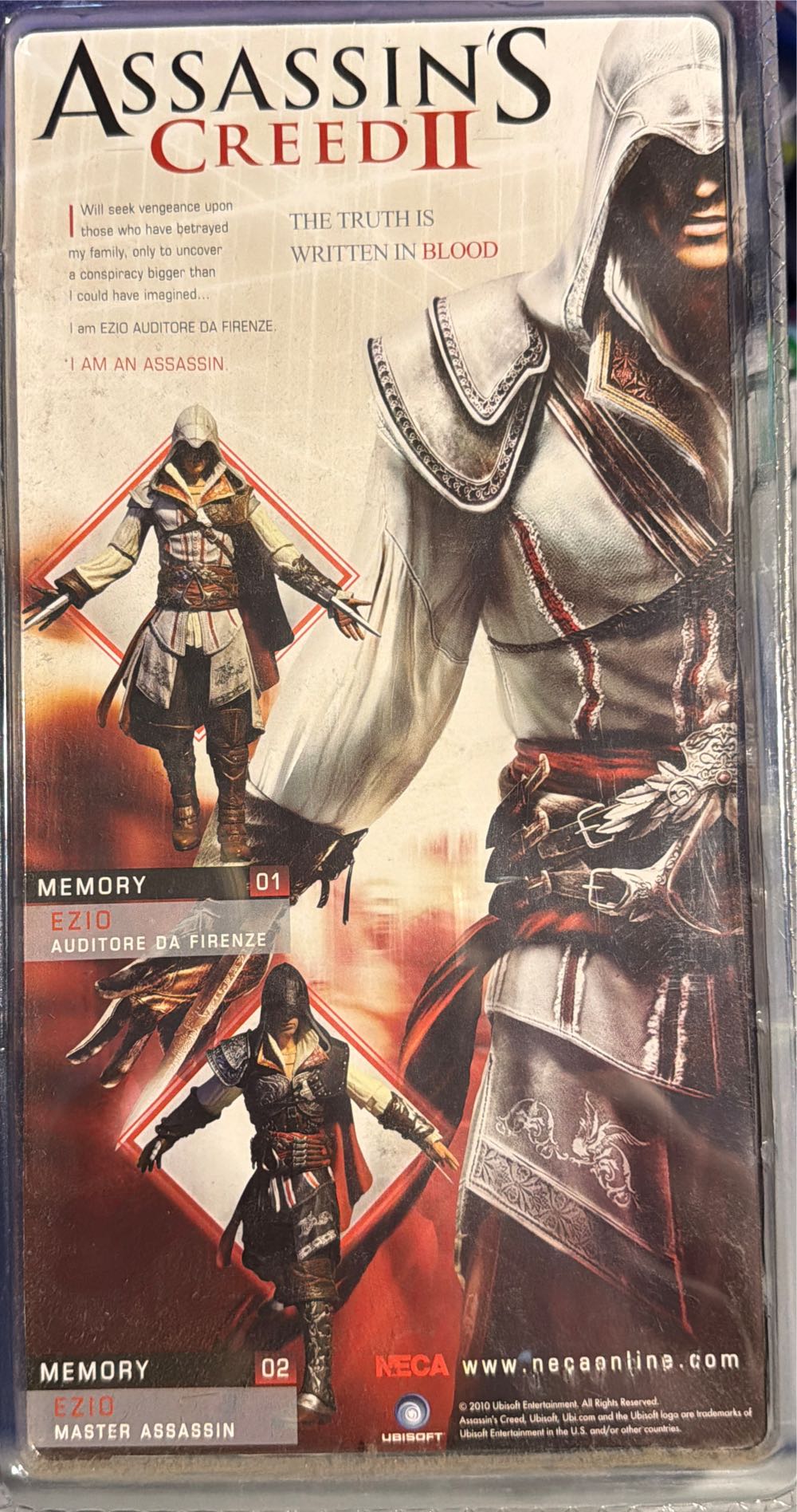 Neca Player Select Assassin’s Creed Ii Ezio Master Assassin Neca Memory 02  vinyl figure collectible [Barcode 634482608456] - Main Image 2