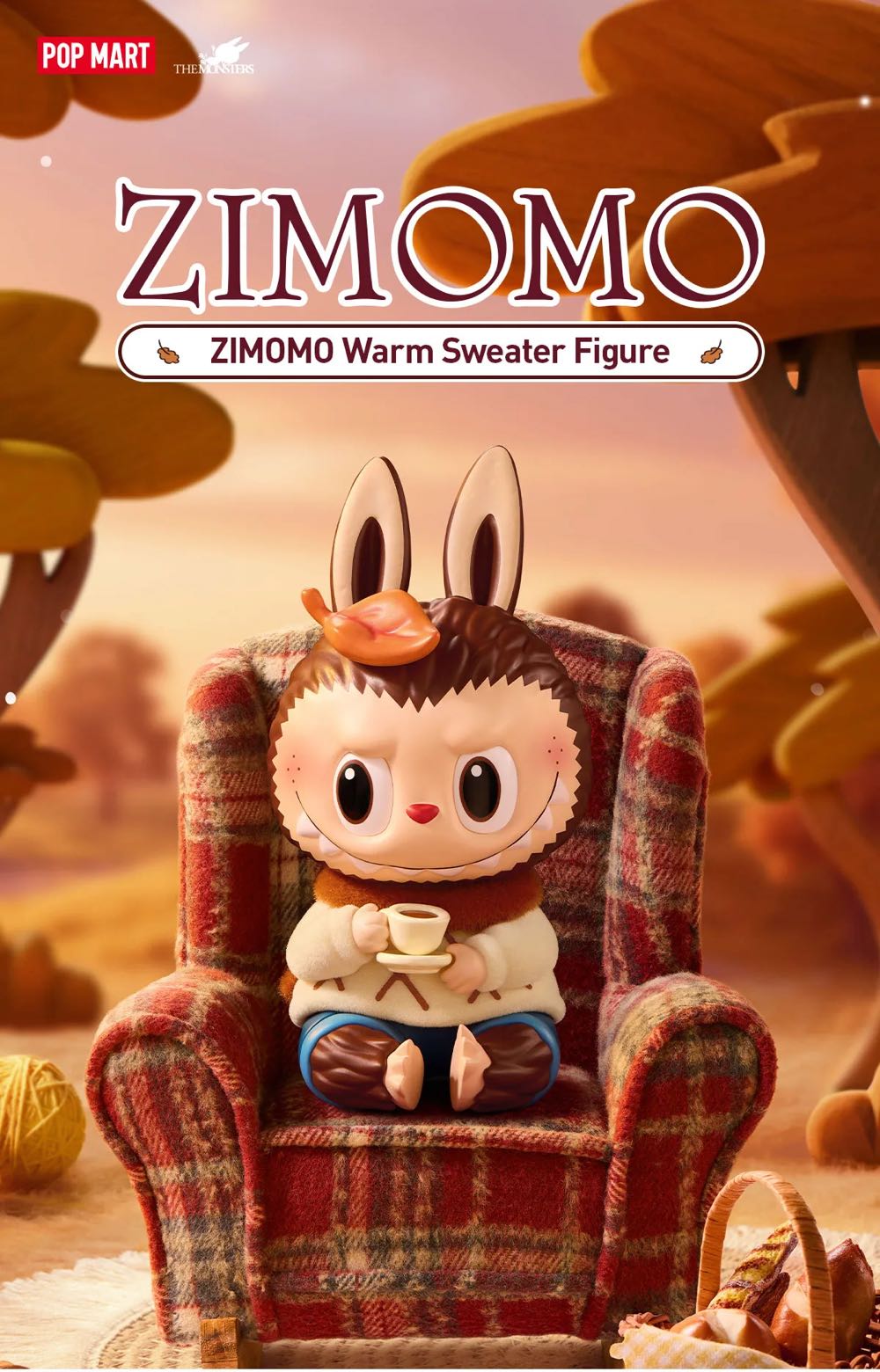 Zimomo Warm Sweater Figure  vinyl figure collectible - Main Image 2