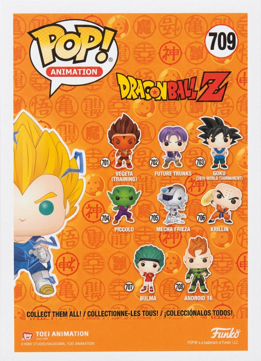 Super Saiyan 2 Vegeta - Dragon Ball Z vinyl figure collectible [Barcode 889698430081] - Main Image 3