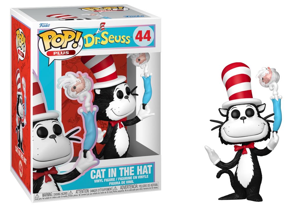 Cat in the Hat - Dr. Seuss vinyl figure collectible [Barcode 889698865432] - Main Image 2