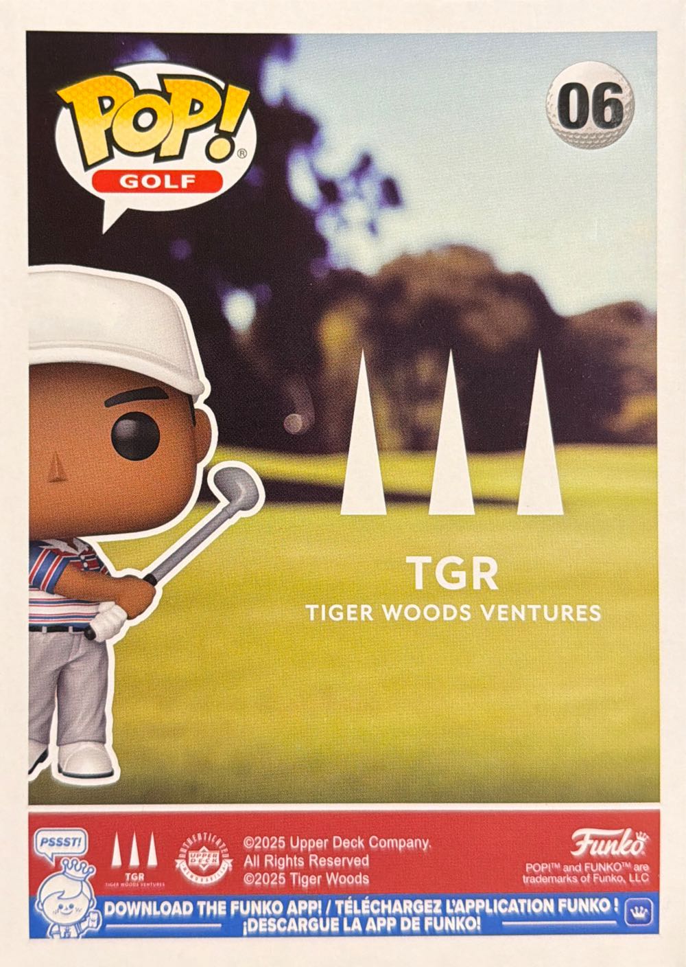 Funko Pop! Golf: Tiger Woods Tour Debut Collectable Vinyl Figure Gift Idea Official Merchandise Toys For Kids & Adults Sports Fans Model Figure For Collectors And Display  vinyl figure collectible [Barcode 889698905039] - Main Image 3