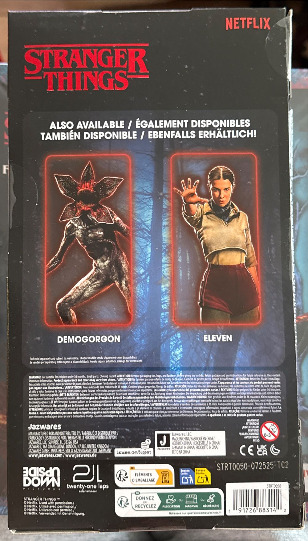 Dustin Stranger Things Dustin Henderson Upside Down Collector Figure 6-inch Highly Detailed Figure With Soft Good Clothing And Unique Accessories - Stranger Things vinyl figure collectible [Barcode 191726883142] - Main Image 3