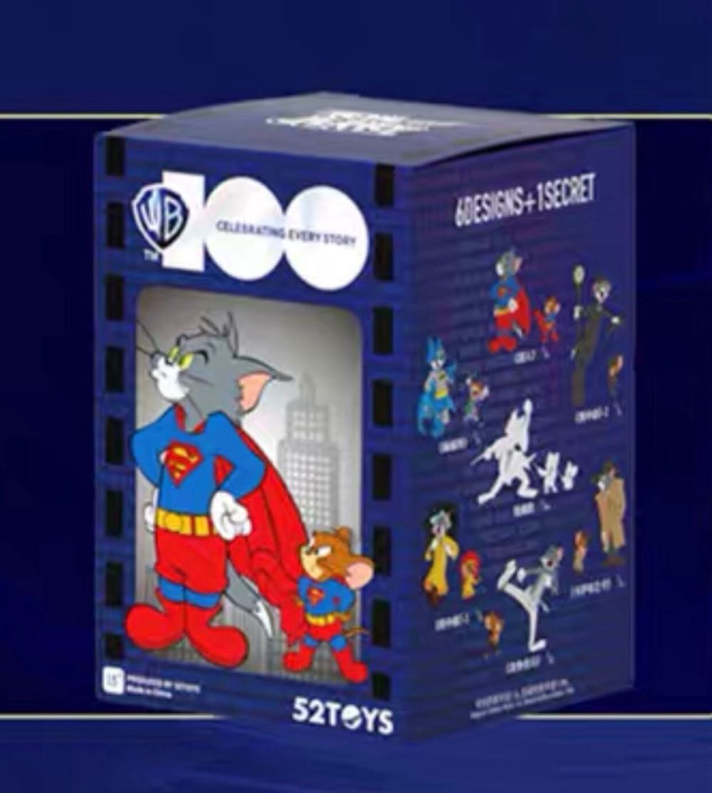 Tom and Jerry : WB100 Blind Box ( Batman ) - Batman vinyl figure collectible [Barcode 6958985023580] - Main Image 2