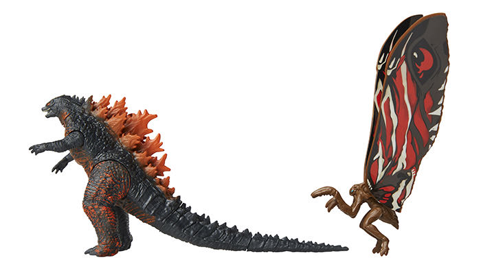 Godzilla And Mothra ( Jakks Pacific / 2019 ) - Godzilla vinyl figure collectible - Main Image 2
