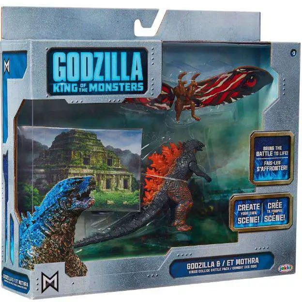 Godzilla And Mothra ( Jakks Pacific / 2019 ) - Godzilla vinyl figure collectible - Main Image 3