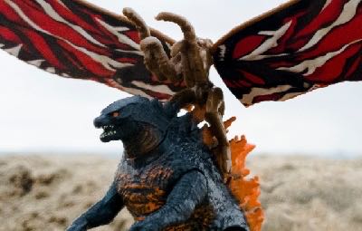Godzilla And Mothra ( Jakks Pacific / 2019 ) - Godzilla vinyl figure collectible - Main Image 4