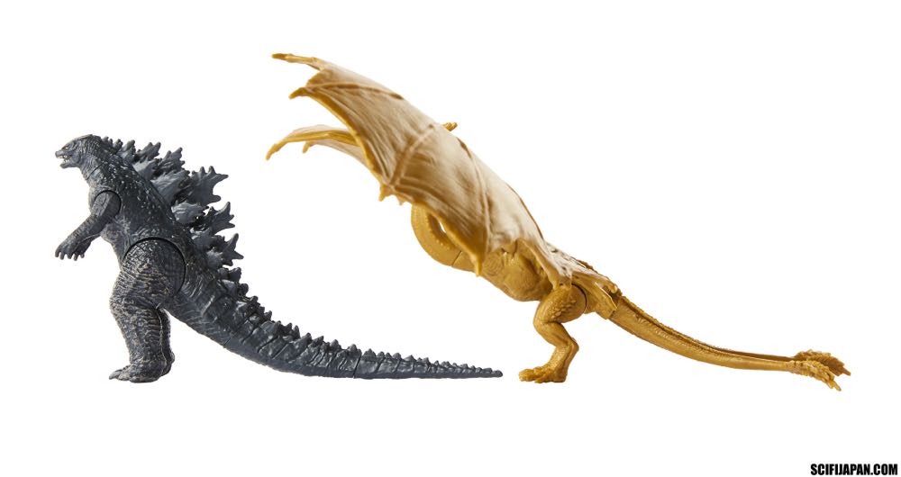 Godzilla And King Ghidora ( Jakks Pacific / 2019 ) - Godzilla vinyl figure collectible - Main Image 2