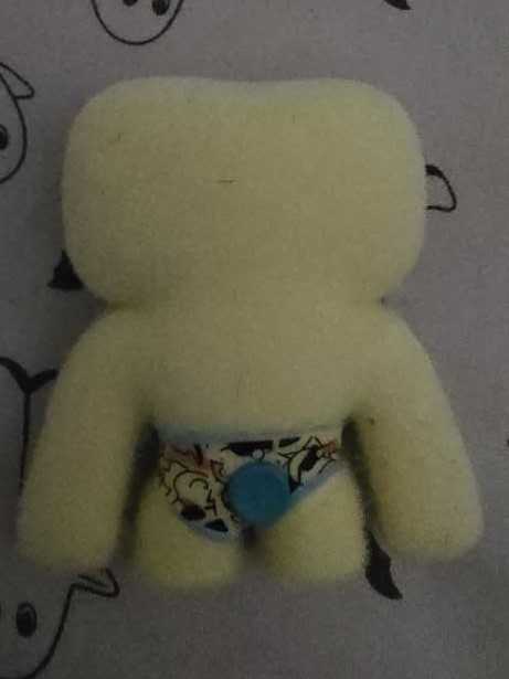 Fuggler Squidge Suede Yellow   vinyl figure collectible - Main Image 2