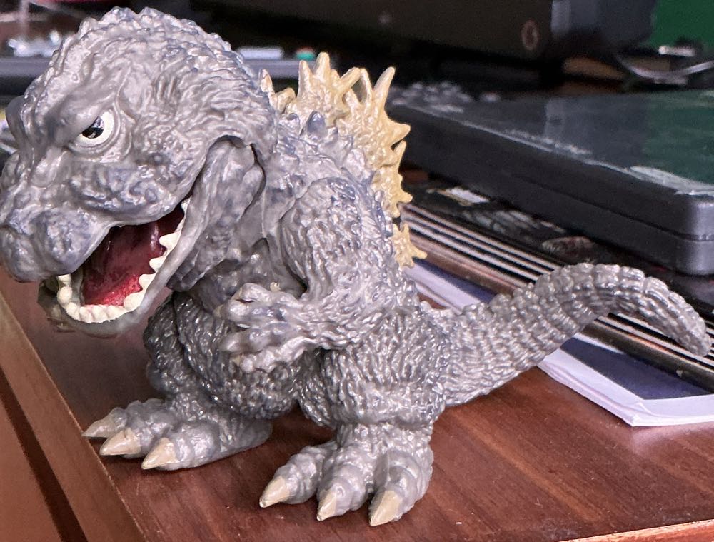 Godzilla ( Bootleg / DefoReal / 1962 ) - Godzilla vinyl figure collectible - Main Image 2