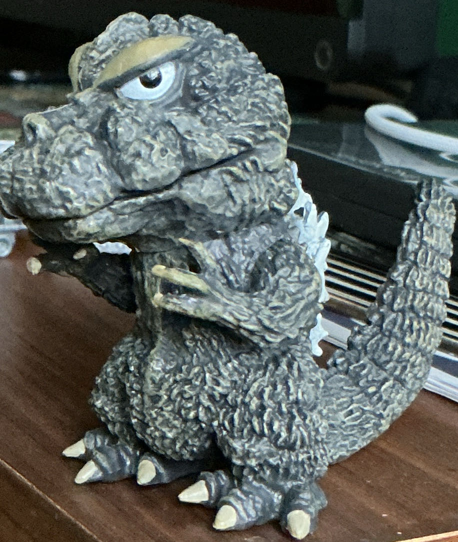 Godzilla ( Bootleg / DefoReal / 1971 ) - Godzilla vinyl figure collectible - Main Image 4