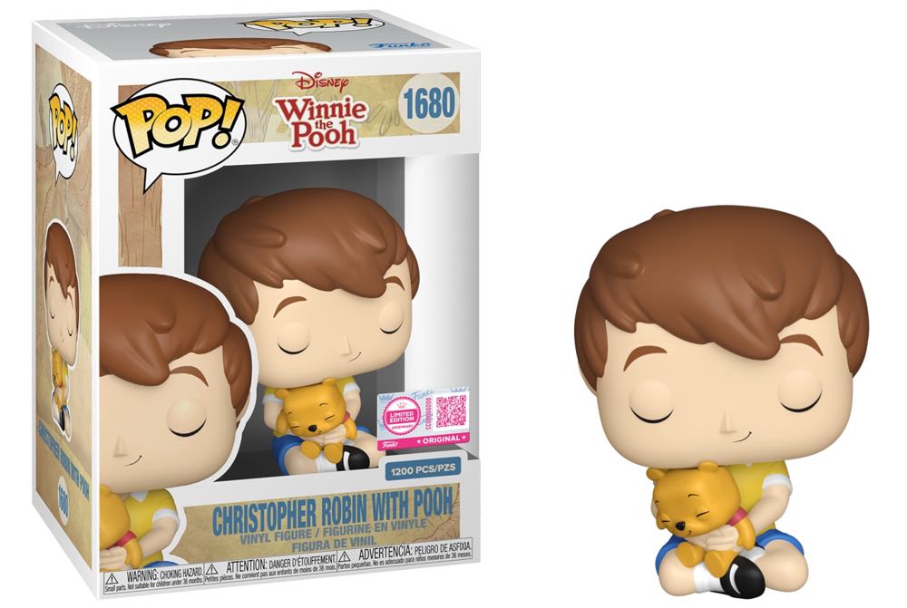 Christopher Robin with Pooh - Winnie the Pooh vinyl figure collectible [Barcode 889698907231] - Main Image 2