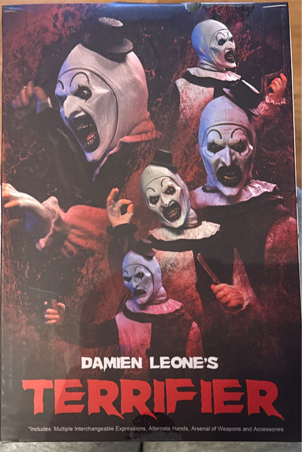 Terrifier Art The Clown  vinyl figure collectible [Barcode 790782452516] - Main Image 2