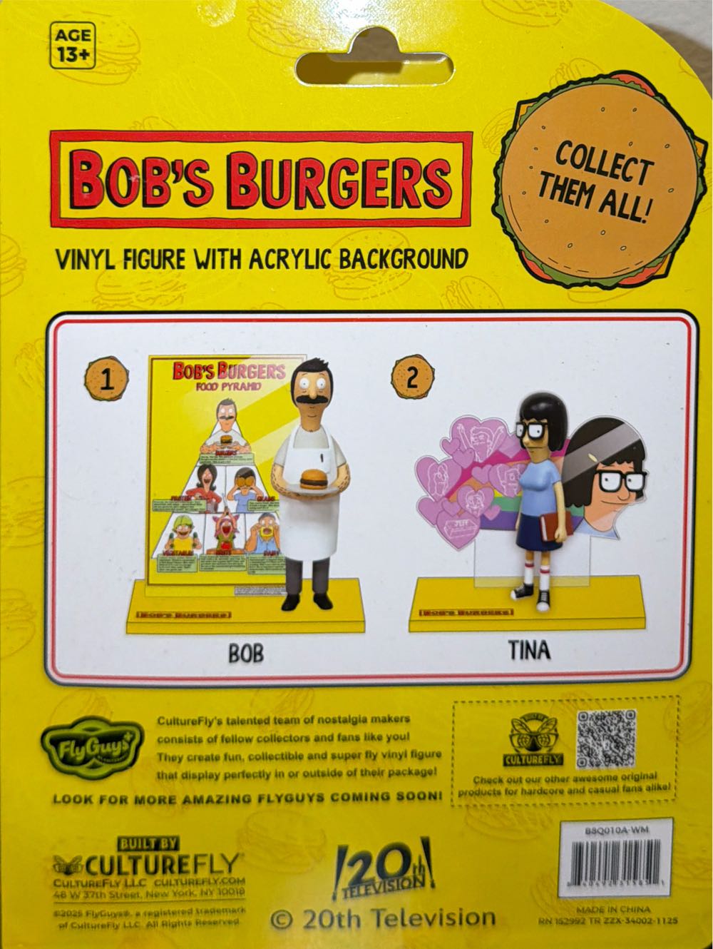 Tina Belcher - Bob’s Burgers vinyl figure collectible [Barcode 840492315851] - Main Image 2