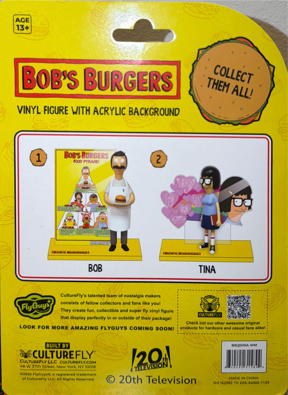 Bob Belcher - Bob’s Burgers vinyl figure collectible [Barcode 840492315844] - Main Image 2