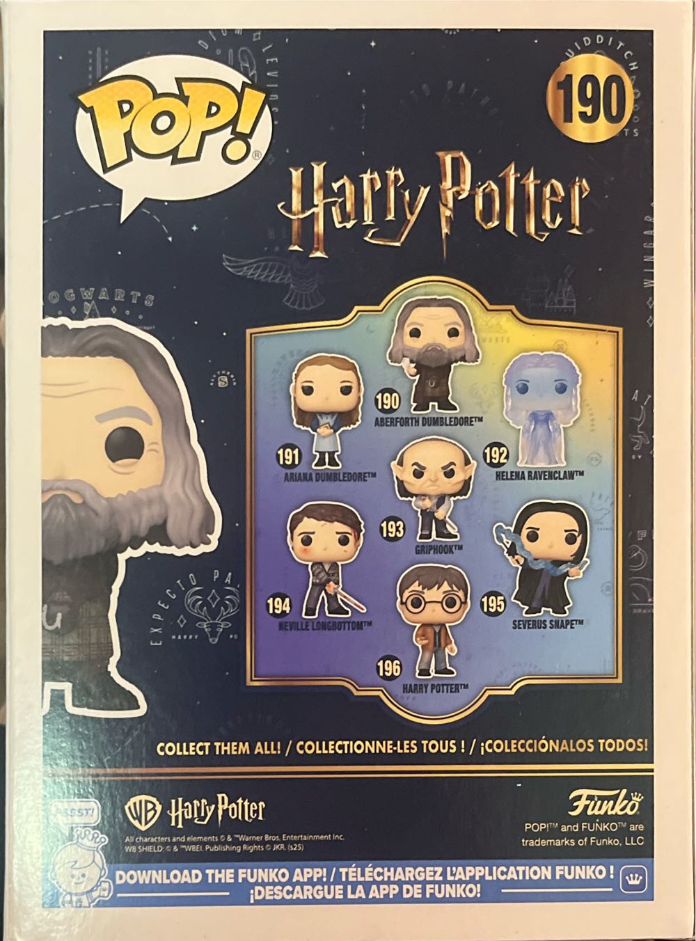 Aberforth Dumbledore - Harry Potter vinyl figure collectible [Barcode 889698902670] - Main Image 2