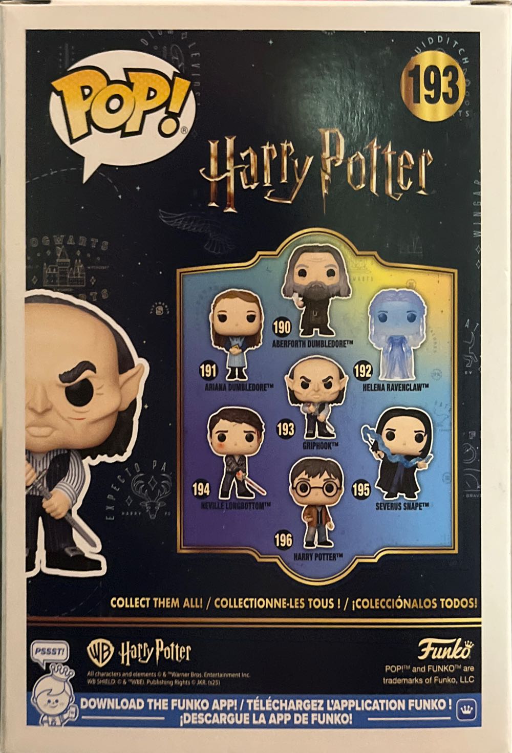 Griphook - Harry Potter vinyl figure collectible [Barcode 889698902694] - Main Image 2