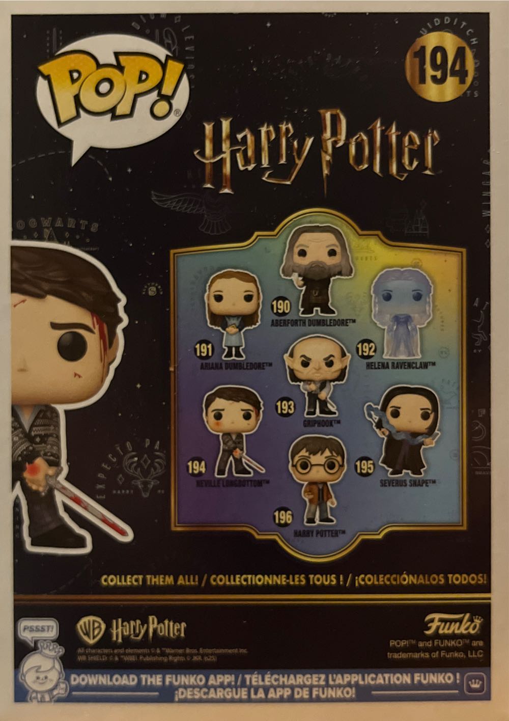 Neville Longbottom - Harry Potter vinyl figure collectible [Barcode 889698902717] - Main Image 4