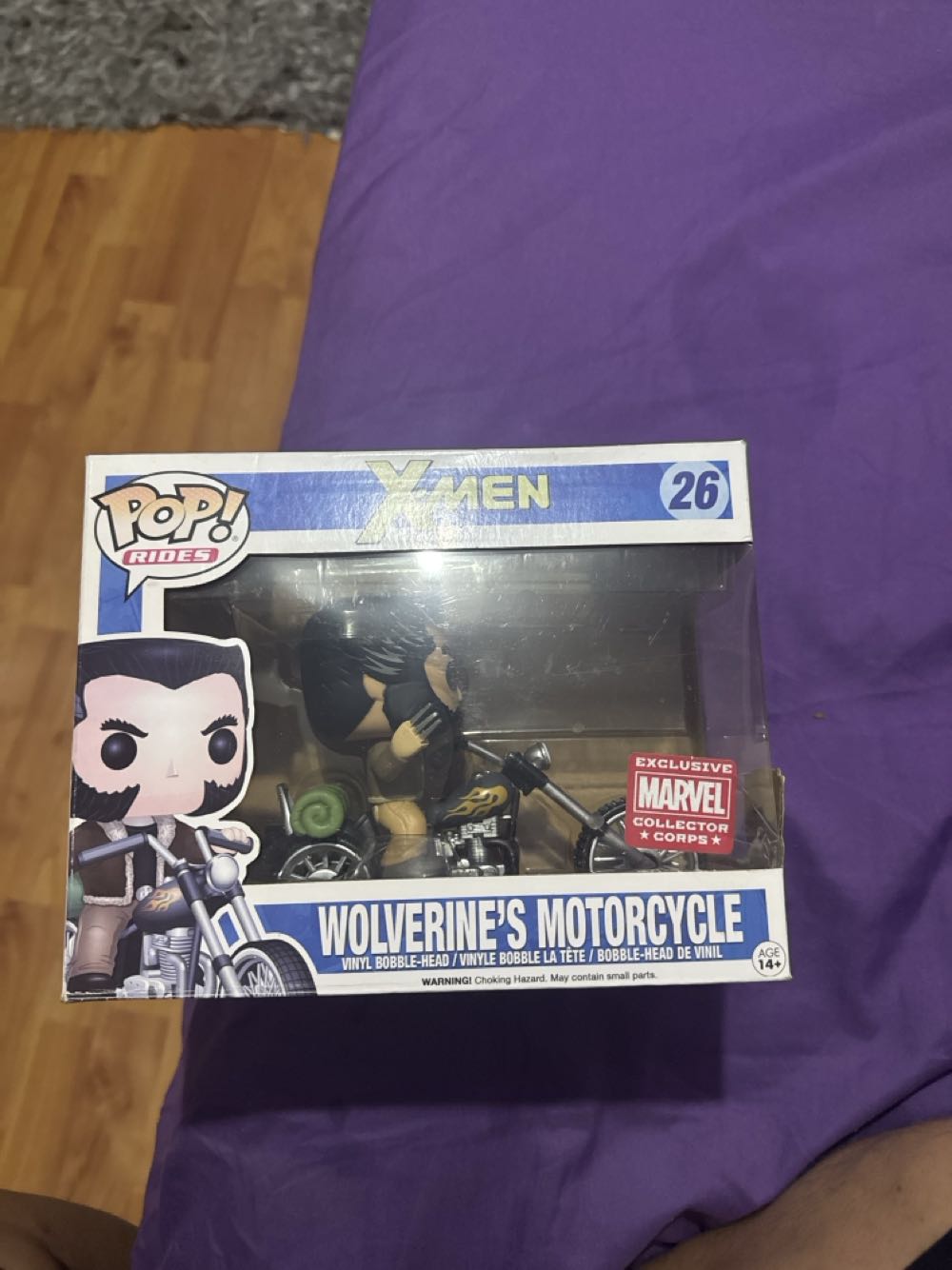 Wolverine’s Motorcycle - X-Men vinyl figure collectible [Barcode 889698105941] - Main Image 2