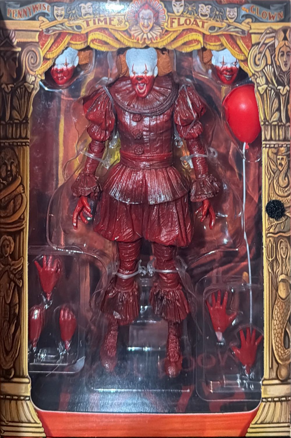 Neca Welcome To Derry: Ultimate Blood Pennywise  vinyl figure collectible [Barcode 634482454299] - Main Image 2