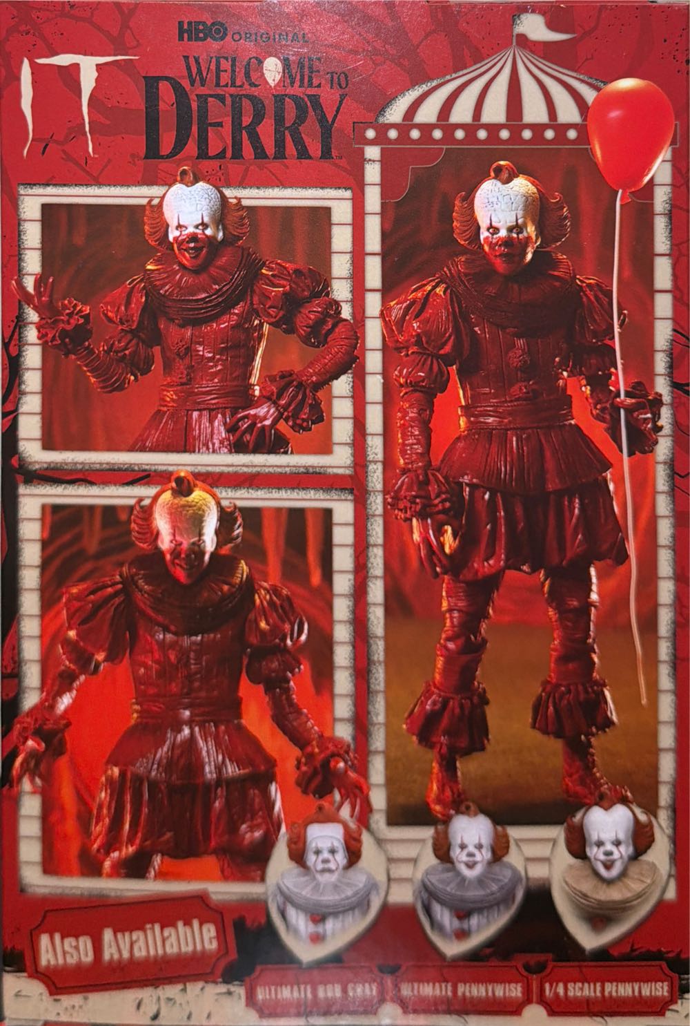 Neca Welcome To Derry: Ultimate Blood Pennywise  vinyl figure collectible [Barcode 634482454299] - Main Image 4
